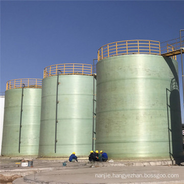 50000liters frp grp fiberglass tank hcl acid tank